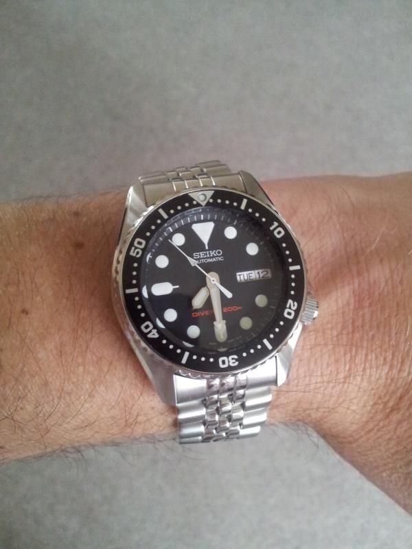 skx013 on wrist